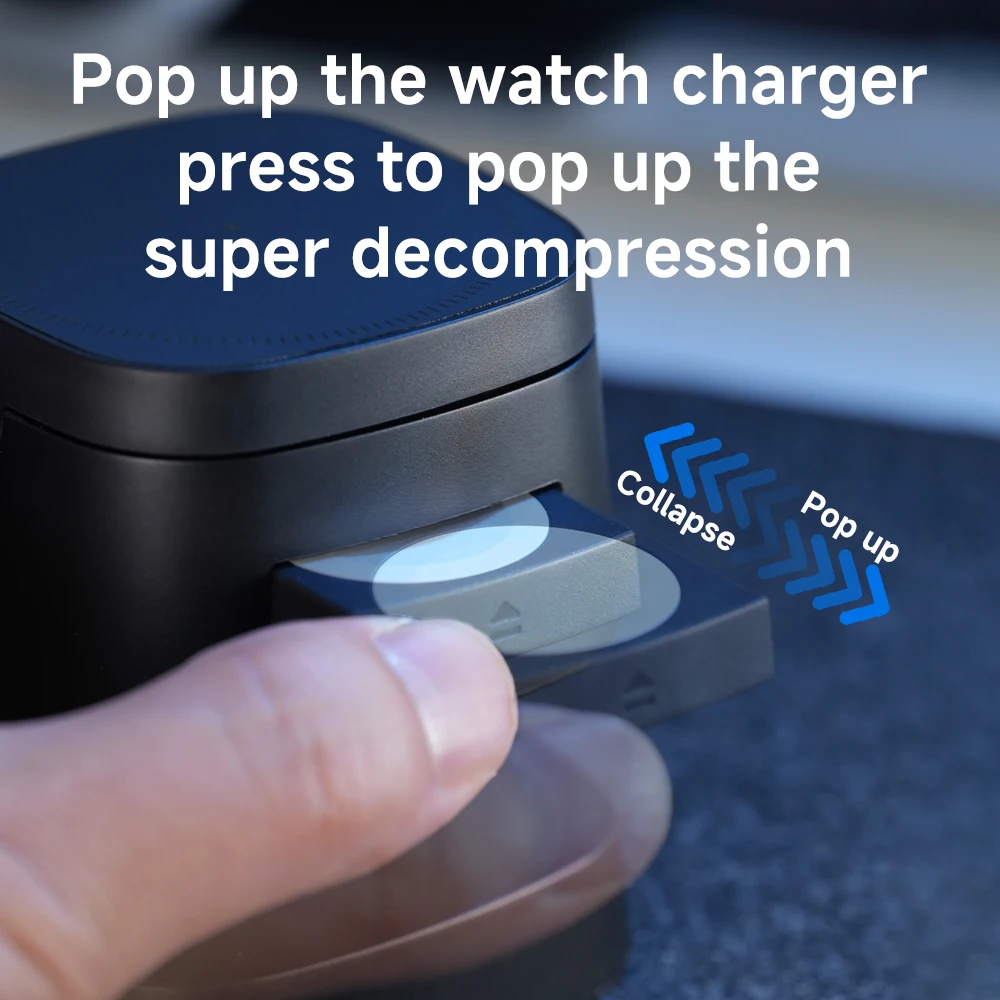 Magnetic 3 in 1 Wireless Charg - Smartwatch Watches For Iphone recension och pris