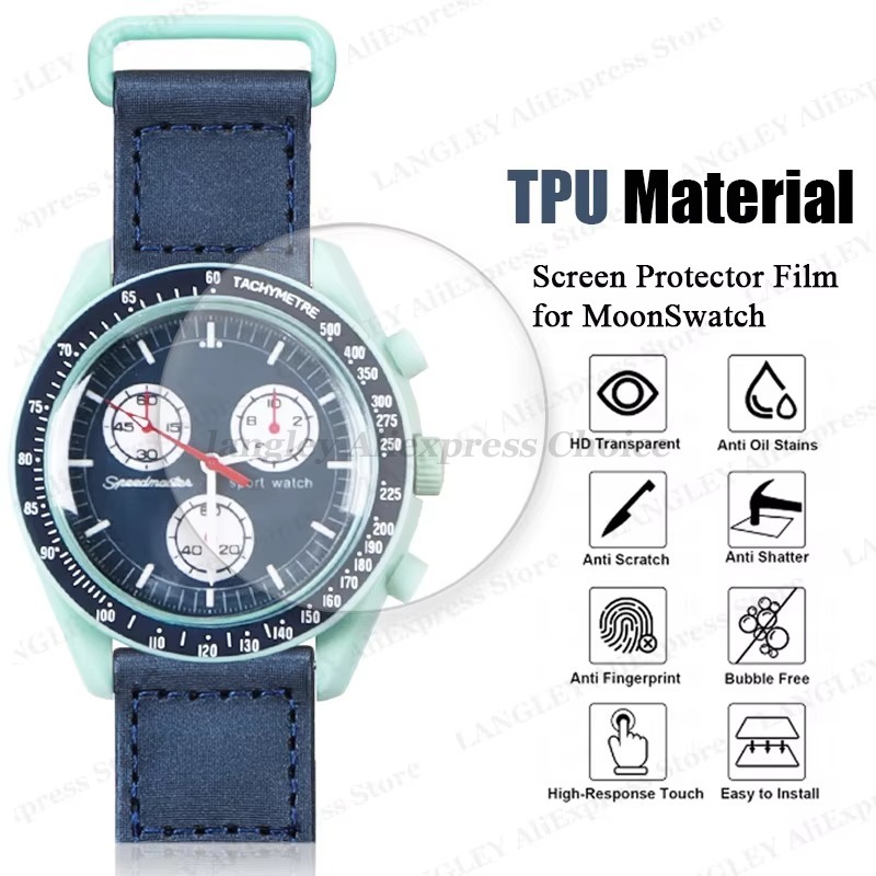 HD TPU Hydrogel Protective Fil - Watches Omega recension och pris