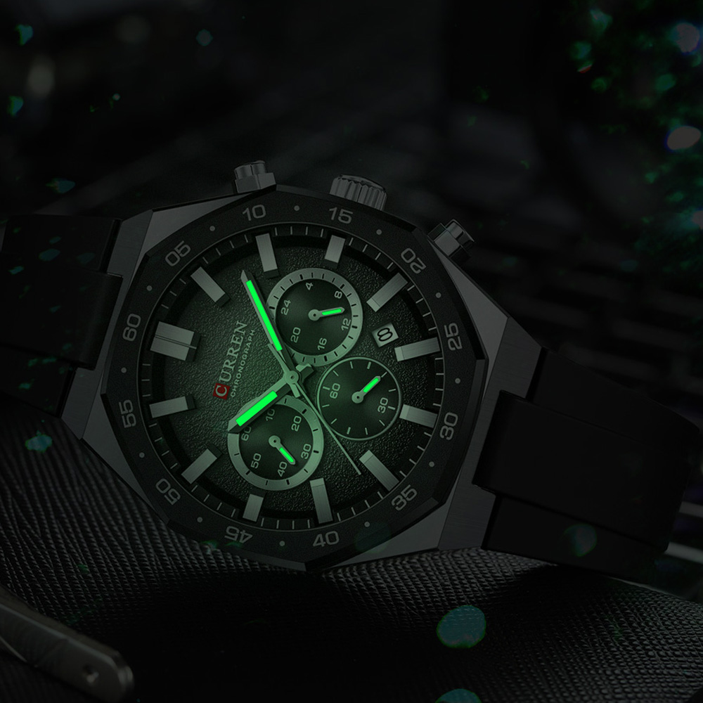 CURREN Fashion Casual Men Spor - Chronograph Sport Watch recension och pris