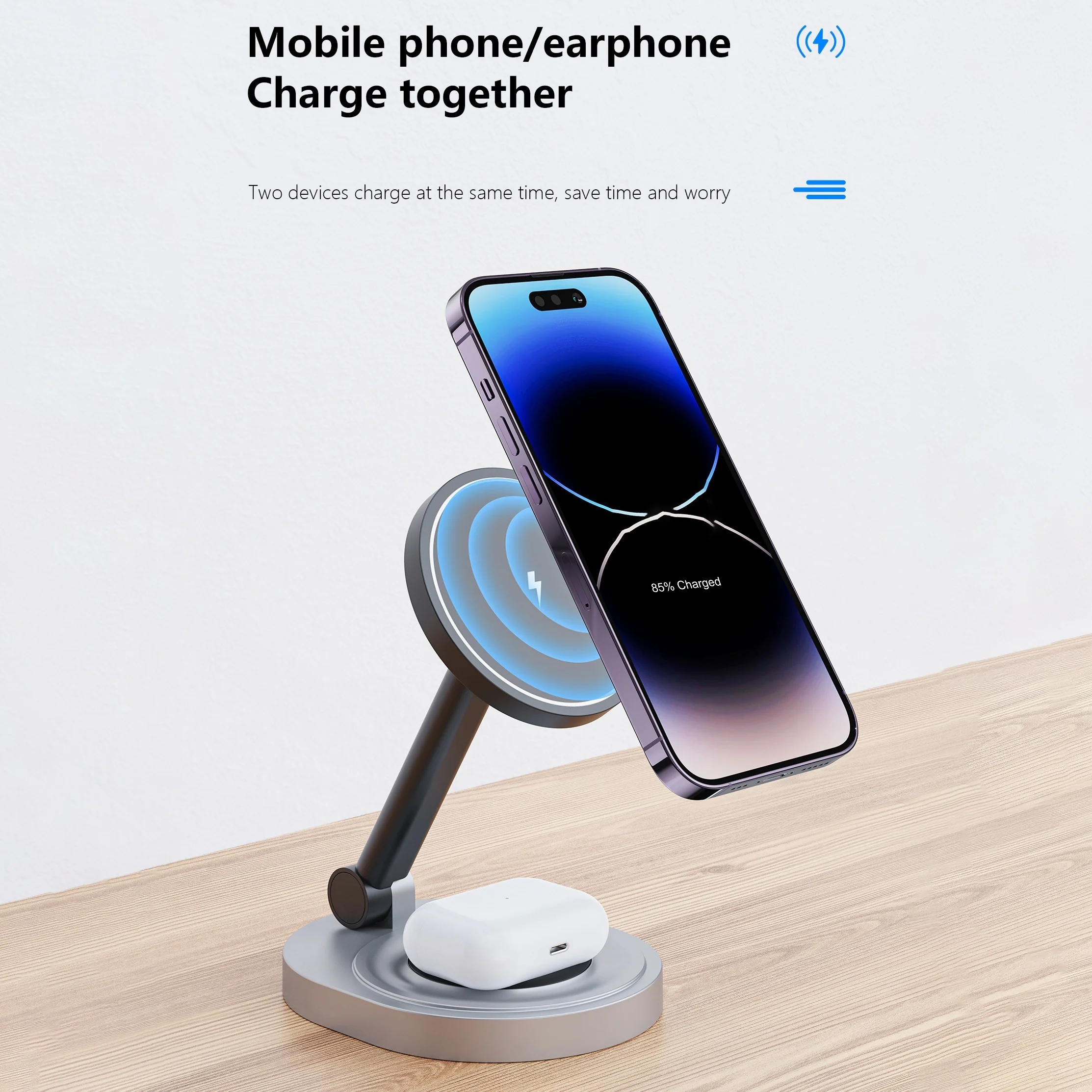 2 In 1 Magnetic Wireless Charg - Smartwatch Watches For Iphone recension och pris