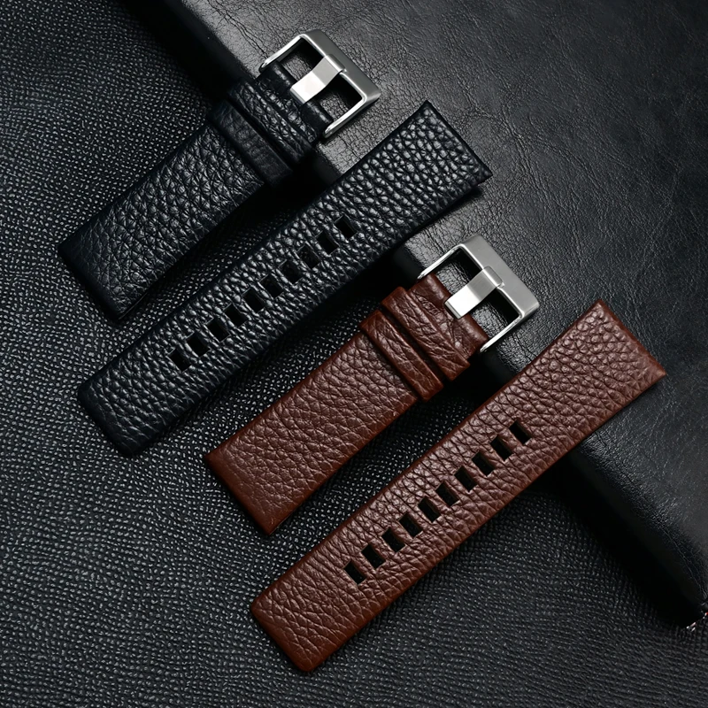 Genuine Leather Strap for Dies - Diesel Watches Smartwatch recension och pris