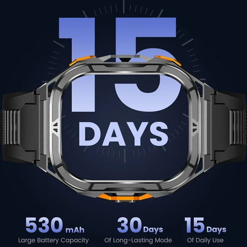Luxury AMOLED Smartwatch Real  - Smartwatch Watches For Men With Gps recension och pris