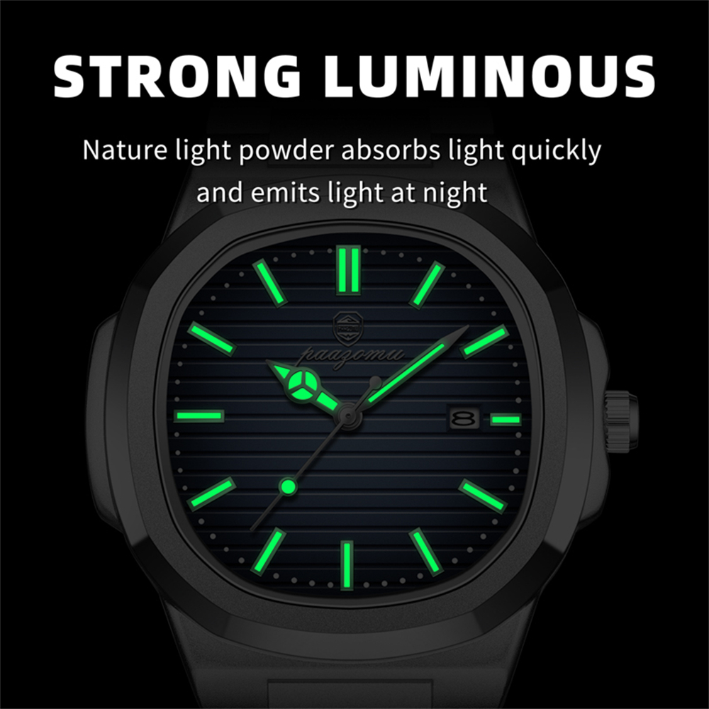 PAAZOMU Business Men Square Wa - Smartwatch Square Watches For Men recension och pris