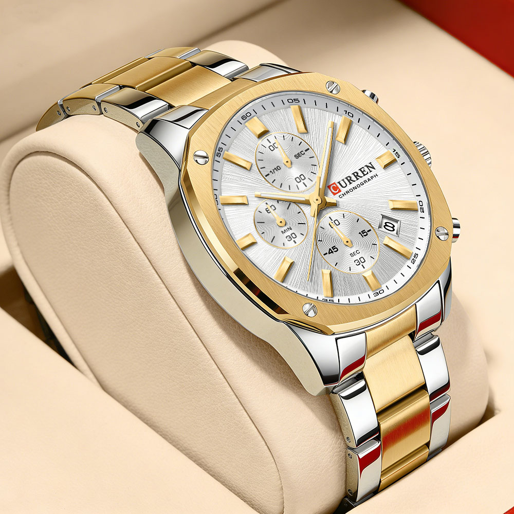 CURREN Modern Men's 42mm Sport - Chronograph Sport Watch recension och pris