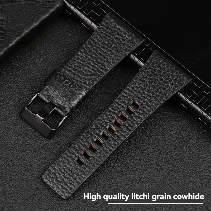 Lychee Patterned Cowhide Watch - Diesel Watches Smartwatch recension och pris