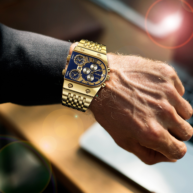 Oulm Big Size Men's Watches Th - Watches Omega recension och pris