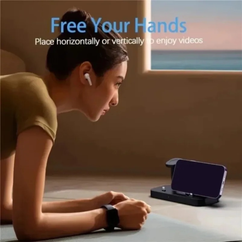3 in 1 Wireless Charger Dual C - Watches Smartwatch Samsung recension och pris