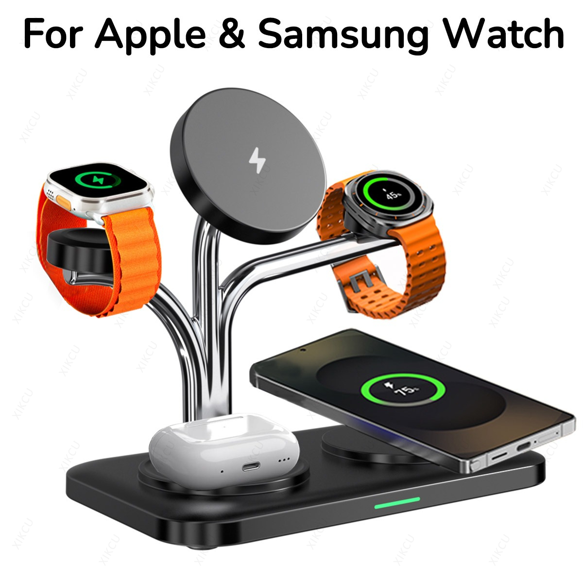 5 IN 1 Magnetic Wireless Charg - Watches Smartwatch Samsung recension och pris