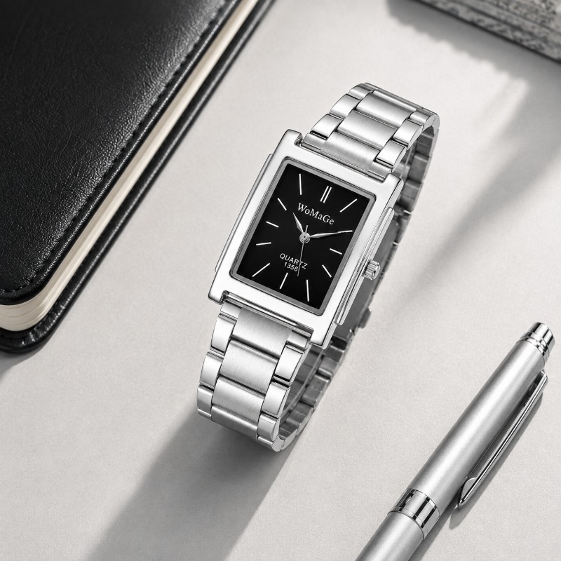 Luxury Stainless Steel Men Wat - Smartwatch Square Watches For Men recension och pris
