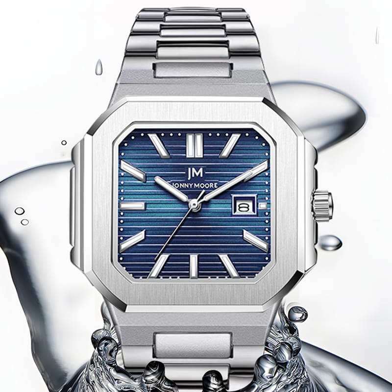 JONNY MOORE K1050 Fashion Luxu - Smartwatch Square Watches For Men recension och pris