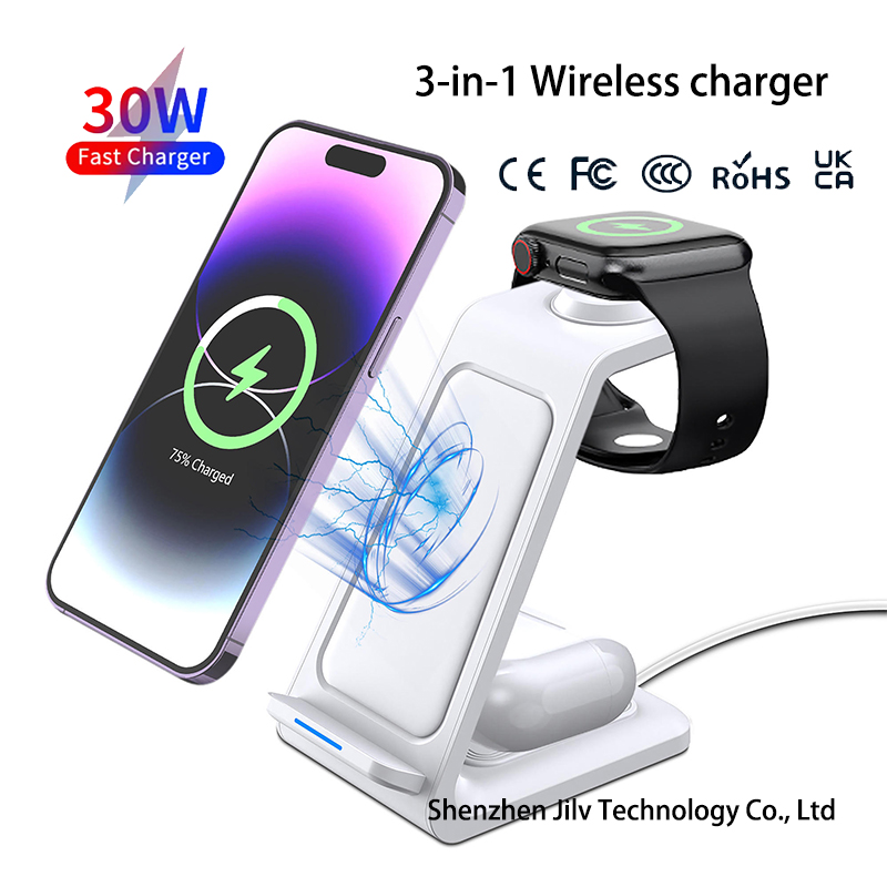15W 3 in 1 Wireless Charger St - Watches Smartwatch Samsung recension och pris