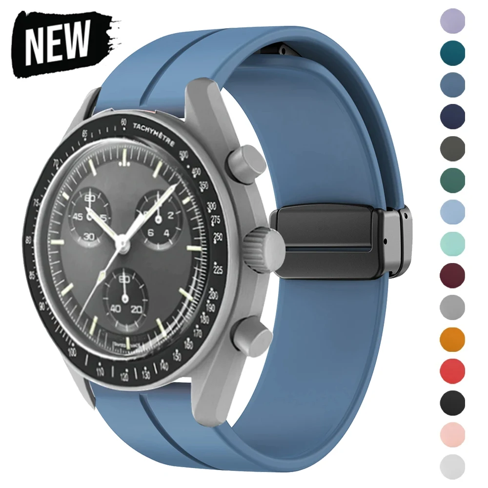 Silicone Strap For Omega X Swa - Watches Omega recension och pris