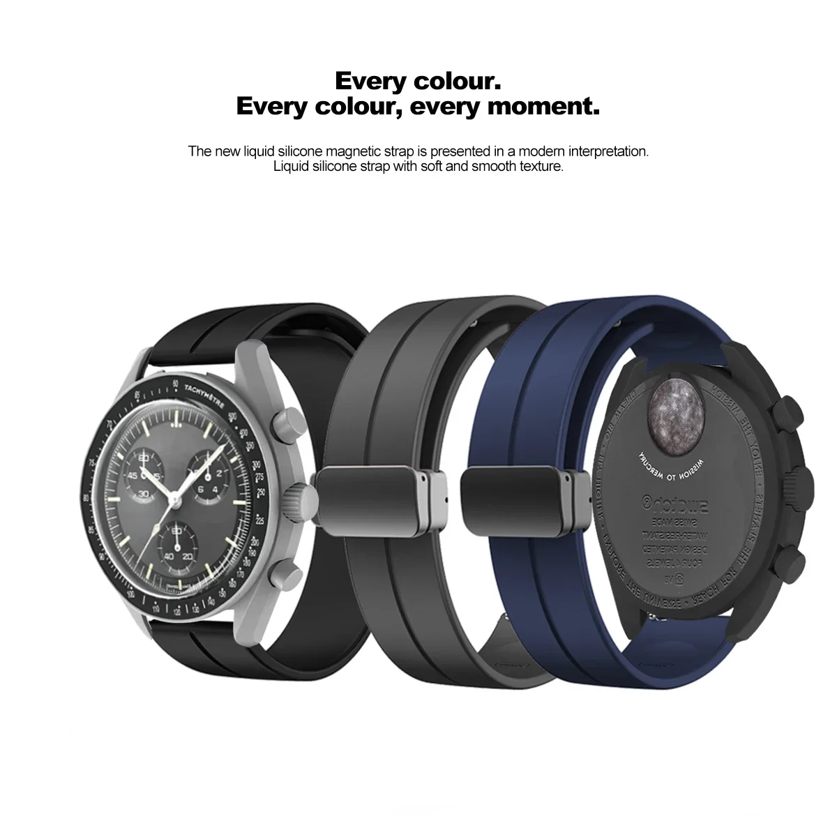 Silicone Strap For Omega X Swa - Watches Omega recension och pris