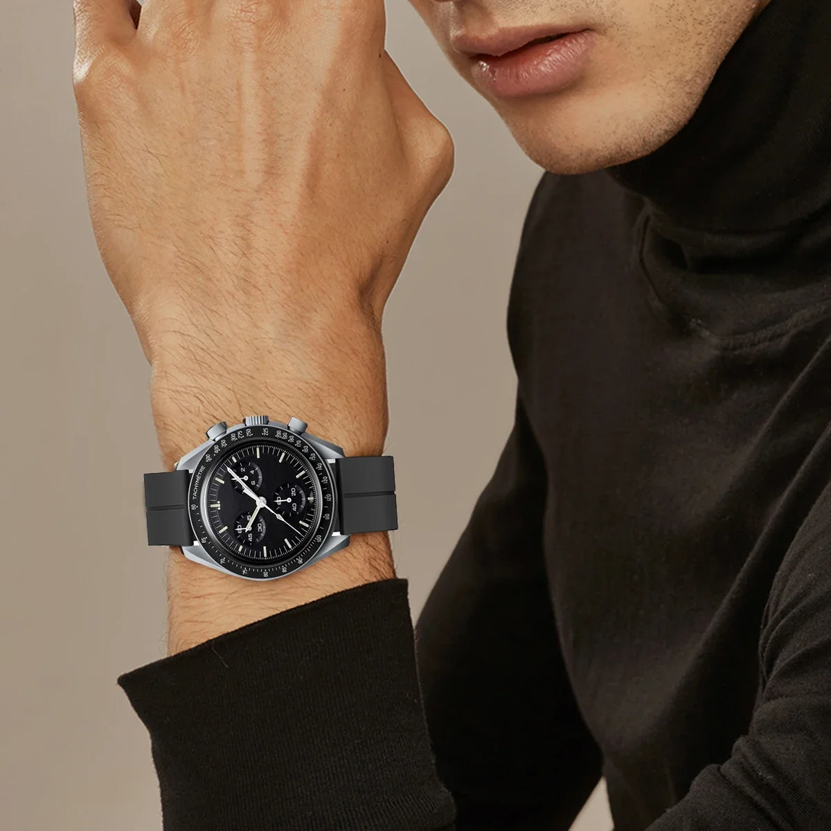 Silicone Strap For Omega X Swa - Watches Omega recension och pris